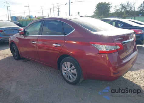 2015 Nissan Sentra Fe+ S/S/Sl/Sr/Sv from USA, damaged, VIN 3N1AB7AP2FL650806